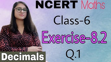 class 6 NCERT Maths Exercise-8.2 Part-1 Q.1