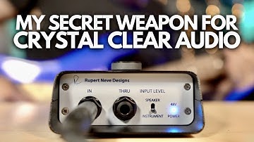 The most important gear no on talks about | Direct Boxes | @sweetwater + @RupertNeveDesigns