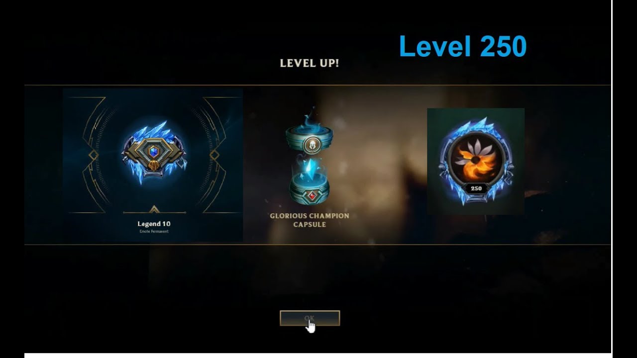 Level 250 Glorious Capsule Opening Level 5 Honor Capsules Odyssey Orb League Of Legends Youtube