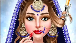 Indian wedding Game Dress up ||  Indian Bride makeup Fashion Stylist Games screenshot 4