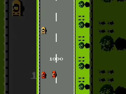 Видео: Road Fighter - 1 уровень