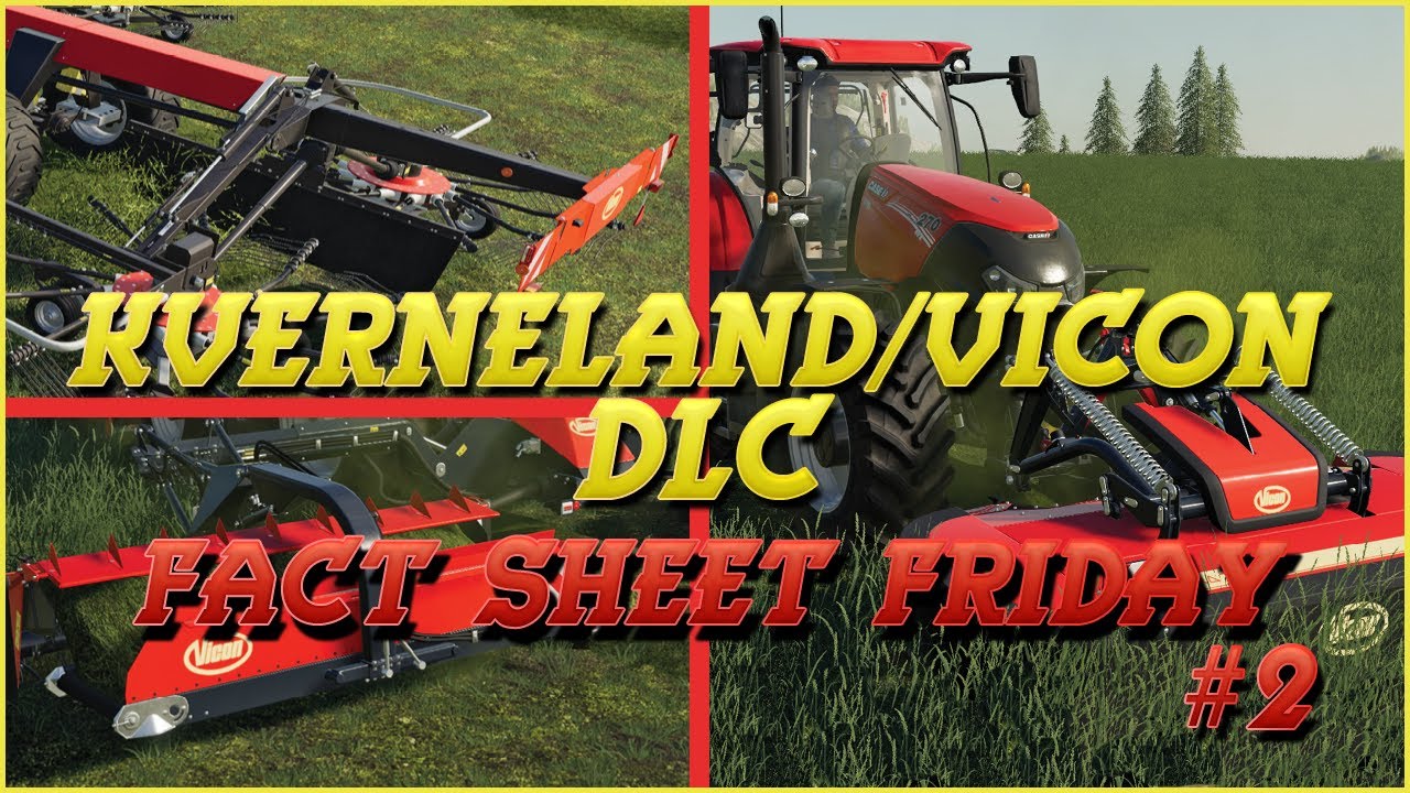 Kverneland & Vicon DLC: Fact Sheet Friday #2 | Farming Simulator 19