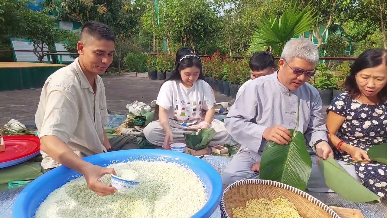 Phần 2: Hiếu tập gói bánh chưng