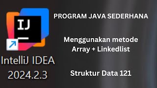 Program JAVA Menyimpan Data Nama dan Nilai Mahasiswa
