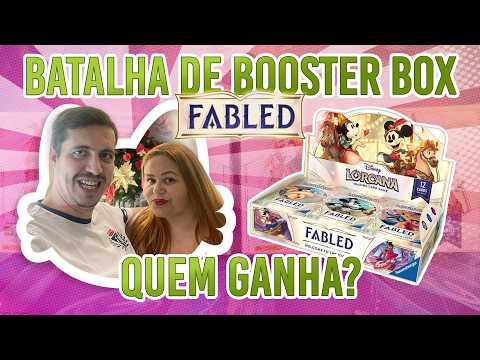 Booster Box Battle!! Lorcana Fabled | Featuring Flávia!!