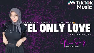 DJ FEEL ONLY LOVE X MENINA DO JOB PARTY BREAKBEAT [RMX] FULLBASS || DJ TIKTOK SOUND VIRAL JJ 2025