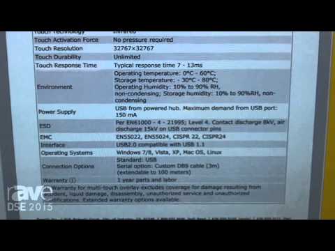 DSE 2015: Premio Highlights HermiTouch 84″ Touch Overlay