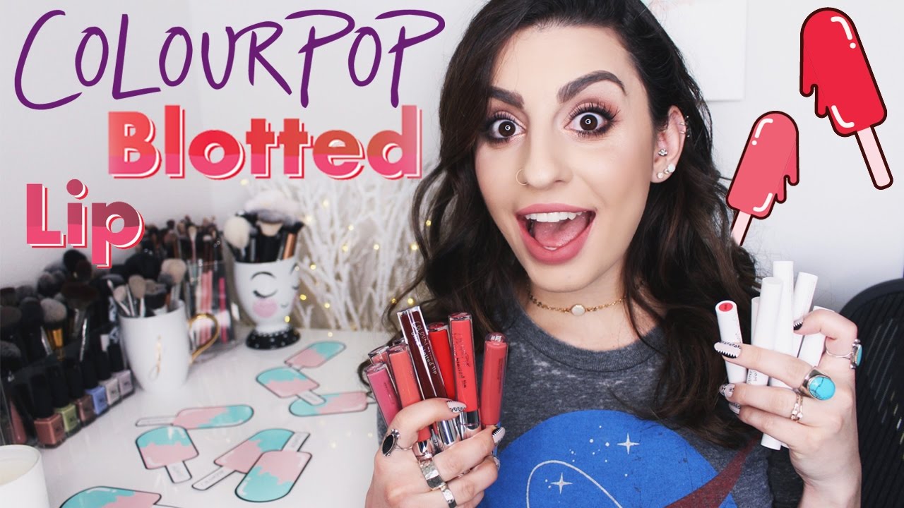 colourpop blotted lip