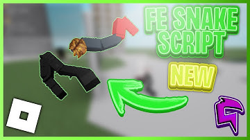 New Hydrogen & Fluxus "FE Snake" Script (BECOME A SNAKE) (RUNNING IN ANY GAME) (NO PATCHED) 2022