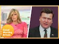 Kate Grills James Heappey About Priti Patel's TV Absence & Questions If She's Embarrassed | GMB
