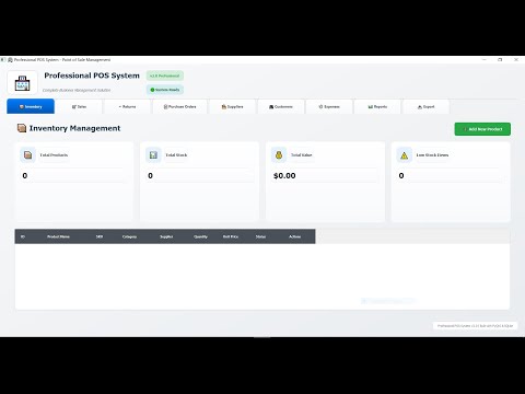 Bookkeeping CRM & POS System in Python with Full Source Code!