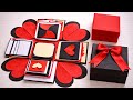 DIY Explosion Box 🎁 | Easy Handmade Gift for Valentine’s, Birthday &amp; Anniversary |