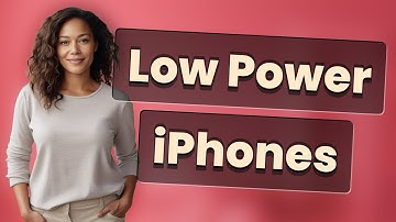 Which iPhone models have Low Power Mode?