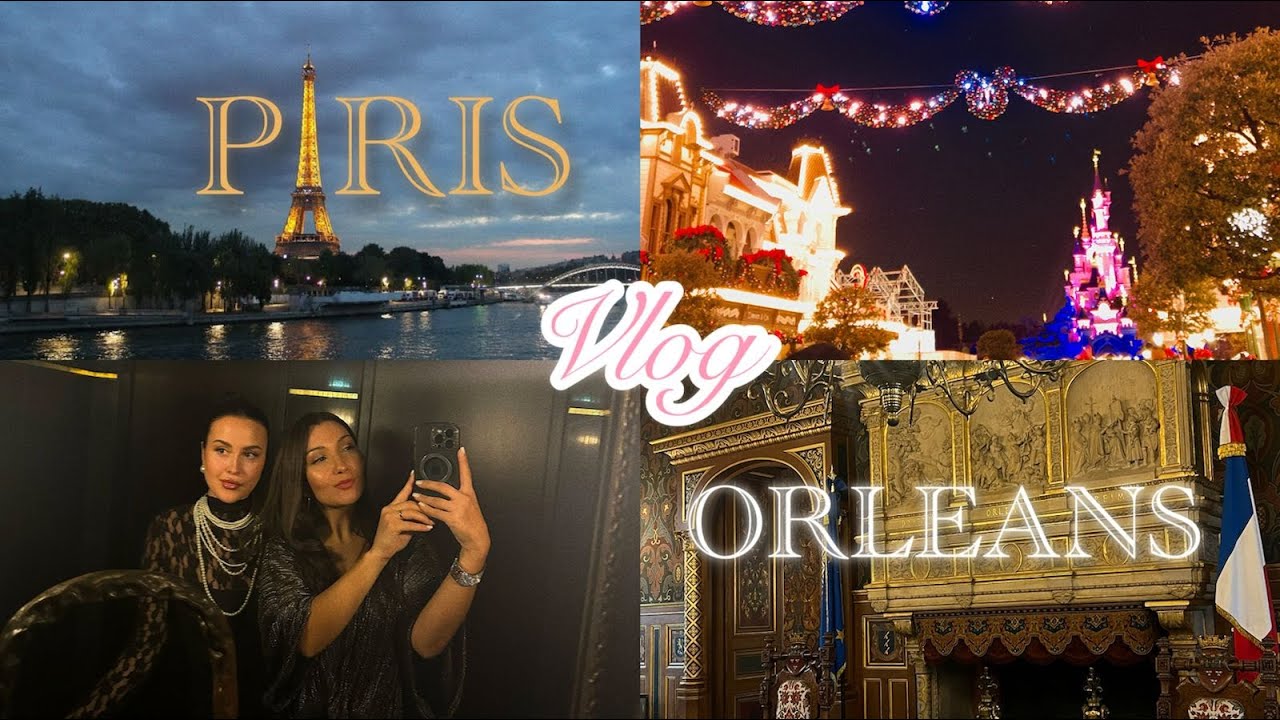 𝐕𝐋𝐎𝐆 | Париж, Орлеан. Поездка в Disney, концерт GIMS