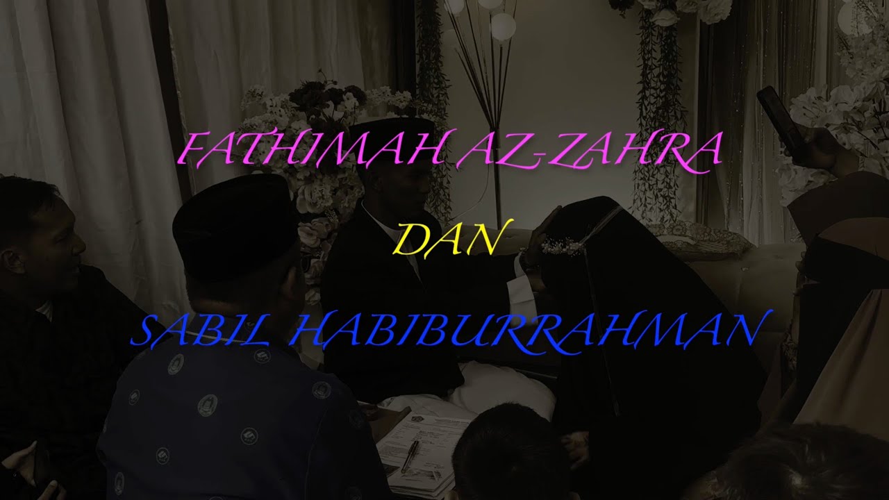 Walimatul Ursy Putri Pak Sony