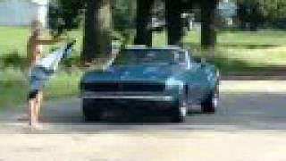 1967 Camaro RS burnout