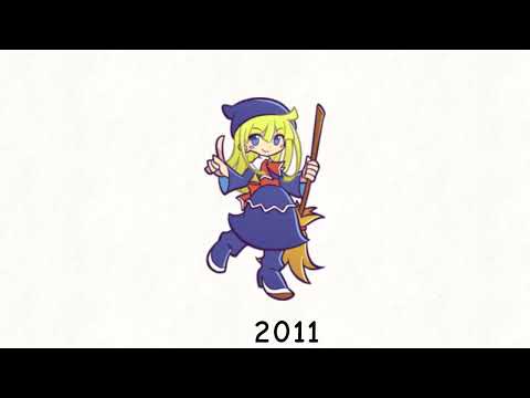 Evolution Of Witch Puyo Puyo 1990 2025
