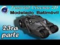 3D Modeling Tutorial Cinema 4D Modelado Batimóvil - 23ra Parte
