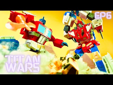 BATTLE FOR THE MATRIX Optimus Vs Star Saber TITAN WARS EP6 Transformers Stop Motion 