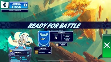Brawlhalla Mobile Ranked 1v1 Push to Diamond | The Return!!!