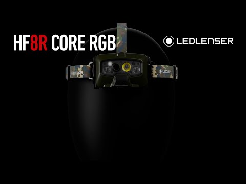 Ledlenser HF8R Core RGB | Powerful Hunting and Fishing Headlamp