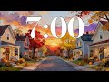 7 Minute Fall Focus Timer 🍁 Cozy Autumn Sunset & Relaxing Lofi Music | Study, Reading, or Classroom