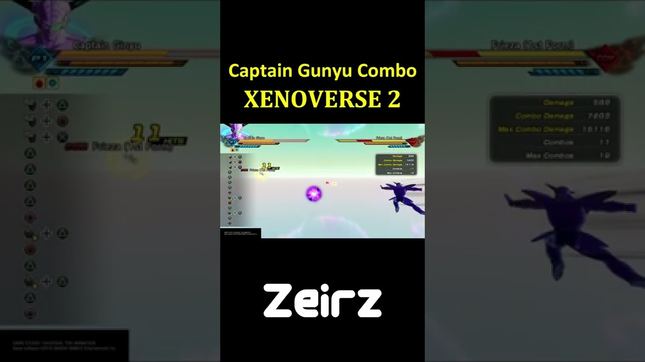 Flashy Captain Ginyu Combo With Milky Cannon
