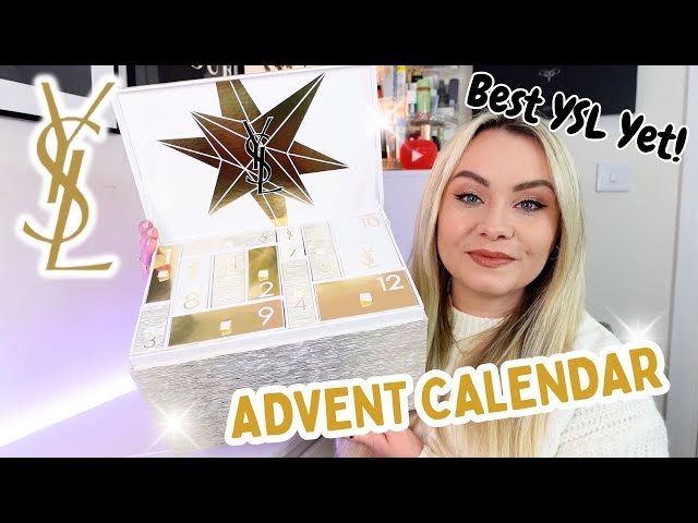 YSL BEAUTY ADVENT CALENDAR 2025 UNBOXING & REVIEW - THE BEST YSL