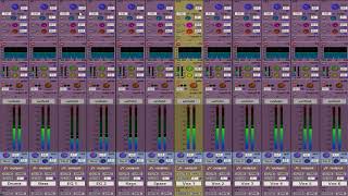 Layout  Fader Banks