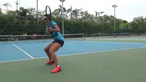 Huang Hsiang Wen - College Tennis Recruiting Video...