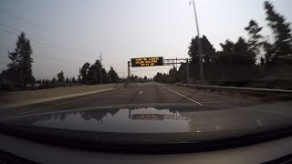 OFL 0161 Driving around Eugene Oregon during the 8-21-2017 solar eclipse