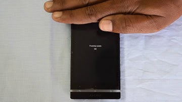 SONY XPERIA L PROXIMITY SENSOR TEST