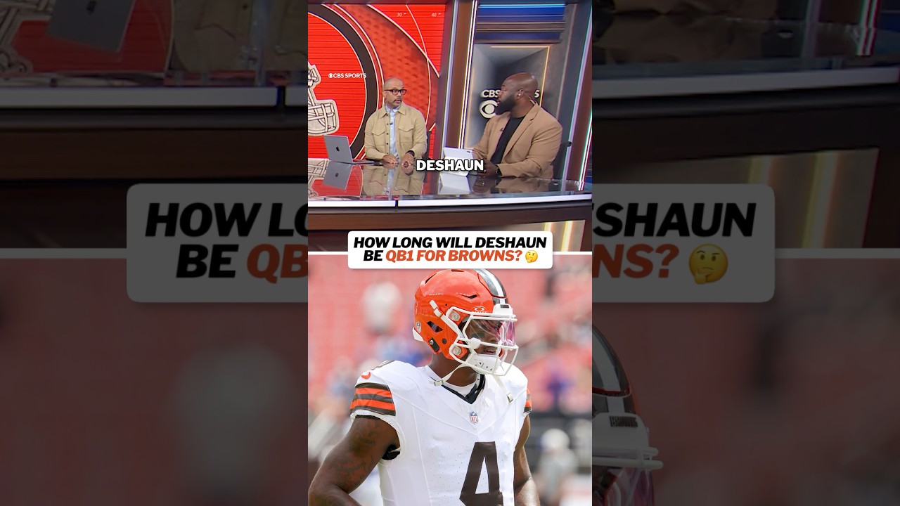 How long do the Browns run with Deshaun Watson? 🤔 #nfl #browns