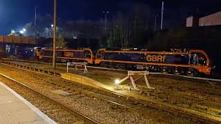BRAND NEW! Class 99s fresh off the boat and into UKRL Leicester 30.11.2025