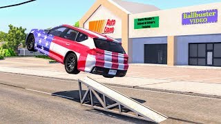 Crazy Rollover Crashes #8 – BeamNG Drive
