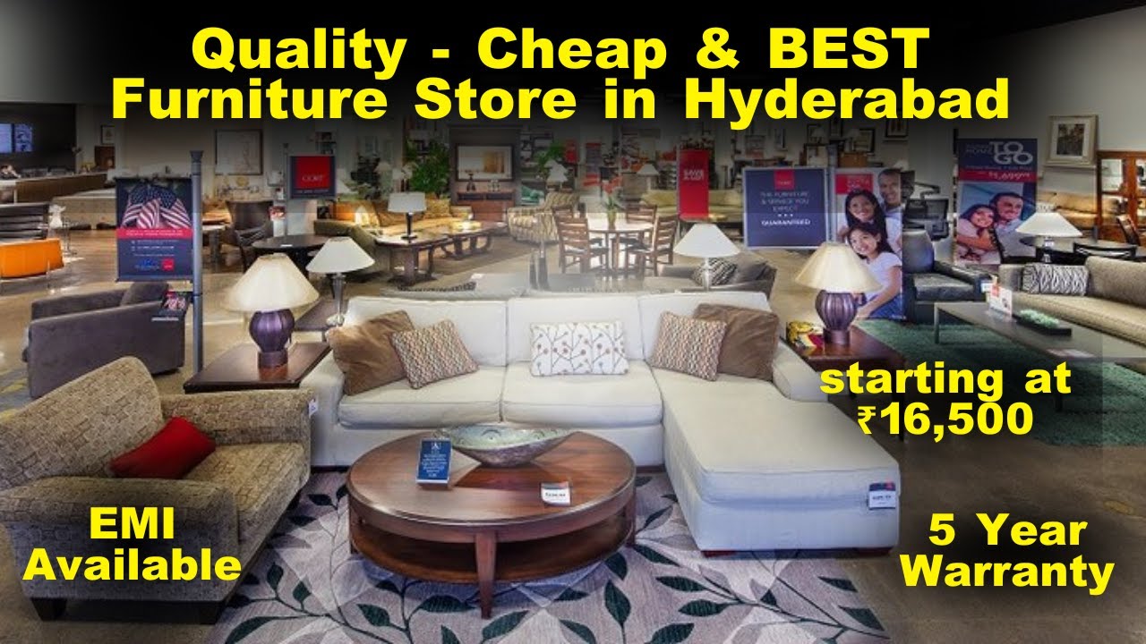 Best Furniture Store in Hyderabad Limited Offer on Sofas ₹16,500