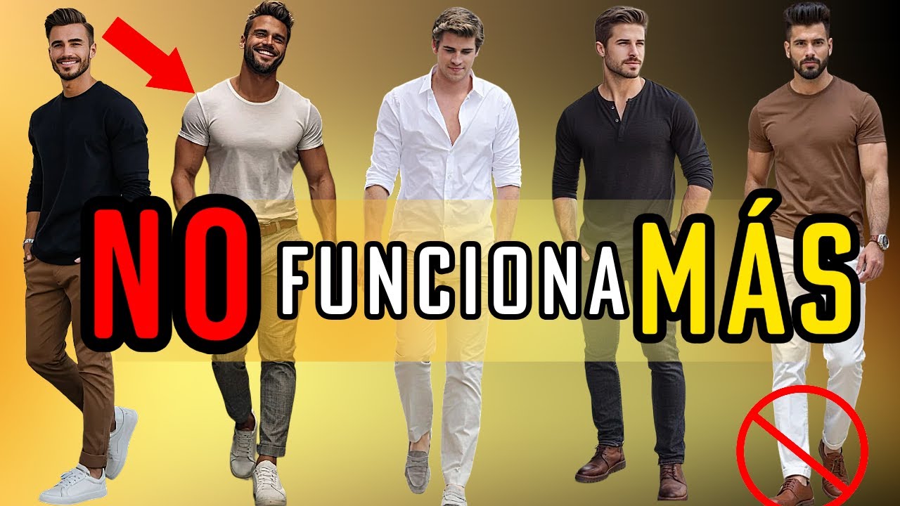 Las 5 prendas que construyen una imagen masculina sólida