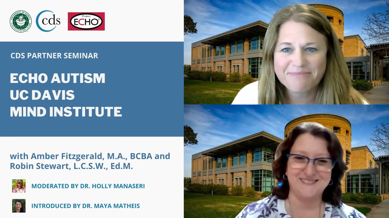 ECHO Autism - UC Davis MIND Institute | Center on Disability Studies ...