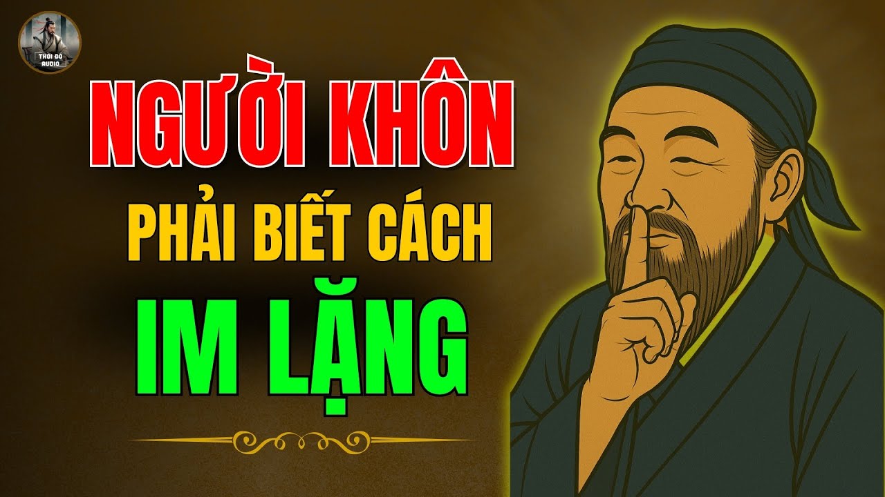 CỔ NHÂN DẠY - Người Khôn Phải Biết Cách IM LẶNG Giữa Đời | Triết Lý ...