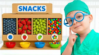 Oliver and Funny Candy Ban Stories for Kids