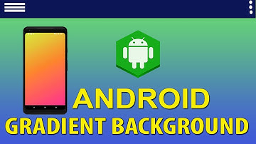 How to set background gradient Color in Android in Hindi |  Gradient Color in Android Studio