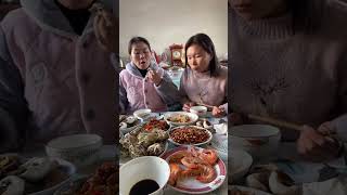 Todays Dish Is Really Delicious. My Cousin Comes Over To Eat At Home Again. Daily Food Sharing. Ru