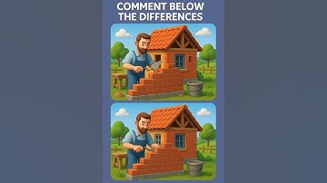 Can You Outsmart This Puzzle Trap? 🕳️🧠 #spotthedifference