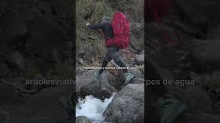 64 kms para llegar hasta esta laguna…