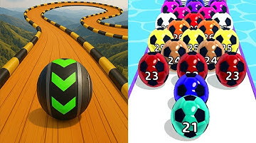 Sky Rolling Balls VS Marble Run 3D - All Levels Gameplay Android iOS Ep 1