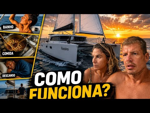 4 days in the middle of nowhere: What is REAL LIFE like on a sailing crossing?