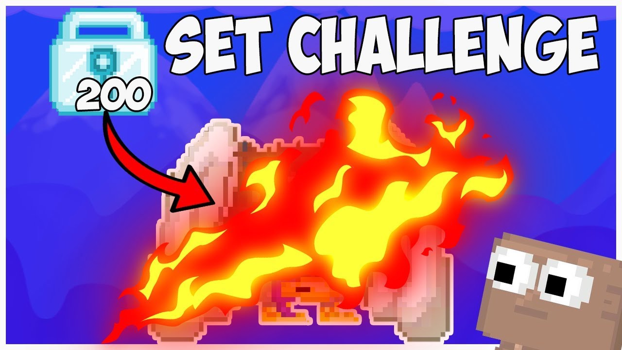 Growtopia | 200 DLS SET CHALLENGE! ft.BenBarrage