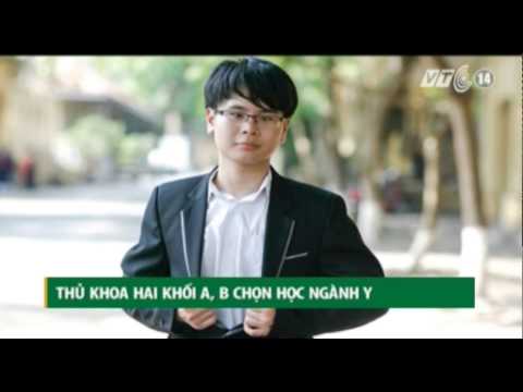 Video VTC14_Thủ khoa hai khối A, B chọn học ngành y - youtube