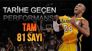 Kobe Bryant 81 Sayılık Efsane Maçı Ne Curry Ne Lebron Bir Daha Başaramadı