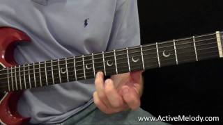 Video thumbnail of "Easy 2 Note Guitar Solo in the Key of A"